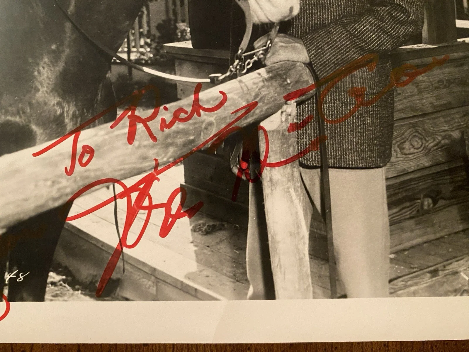 Joel McCrea — Joel McCrae Signed Autographed Photo Foreign Correspondent Sullivans Travels, изображение 2