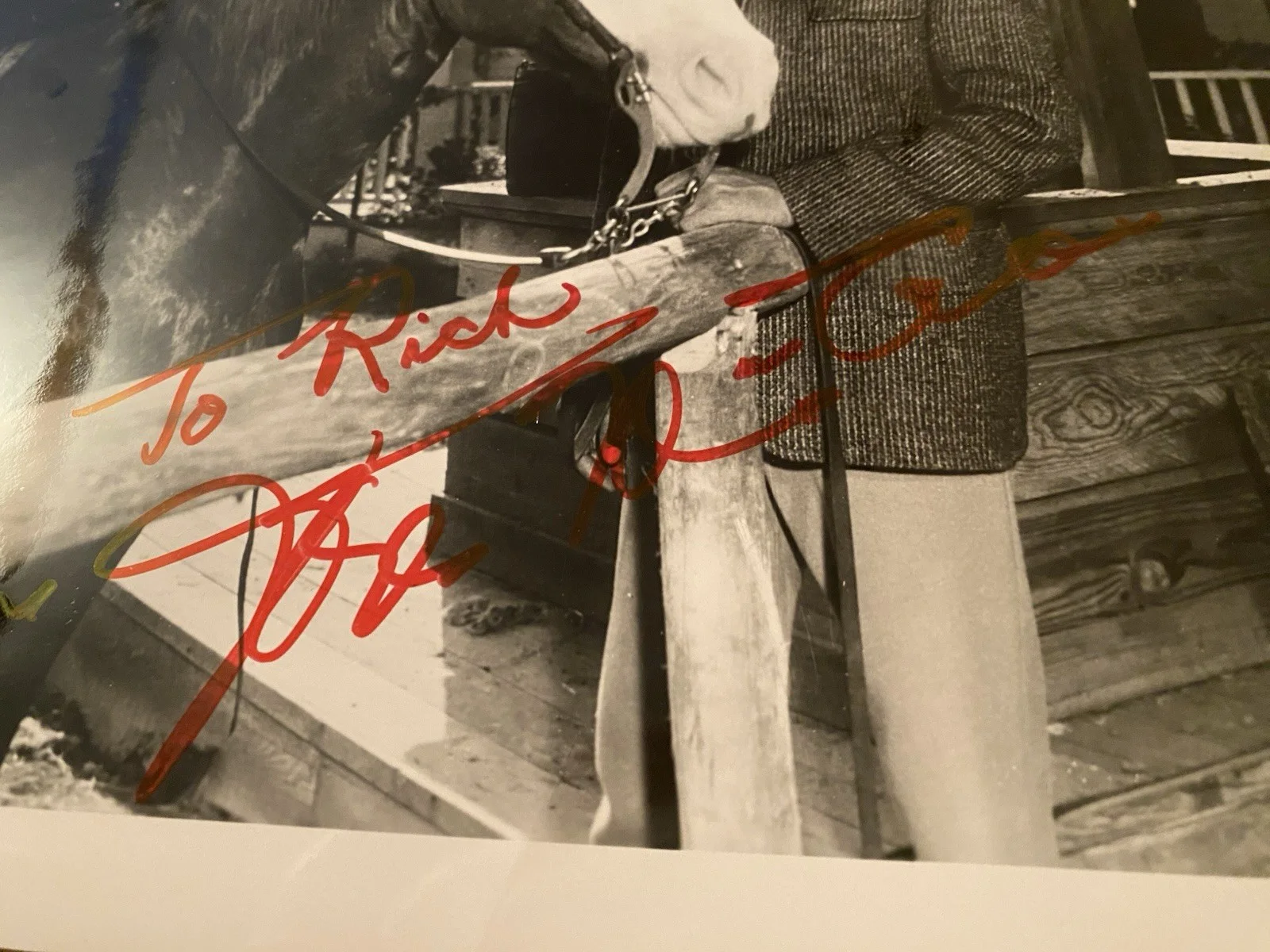 Joel McCrea — Joel McCrae Signed Autographed Photo Foreign Correspondent Sullivans Travels, изображение 3