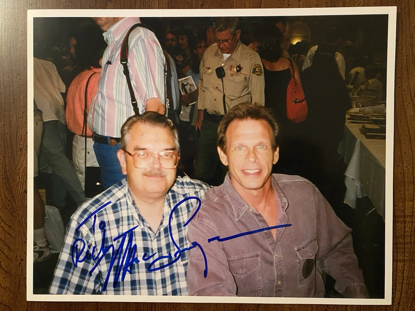 Marc Singer — Marc Singer Signed Autographed Photo The Beastmaster V IN PERSON