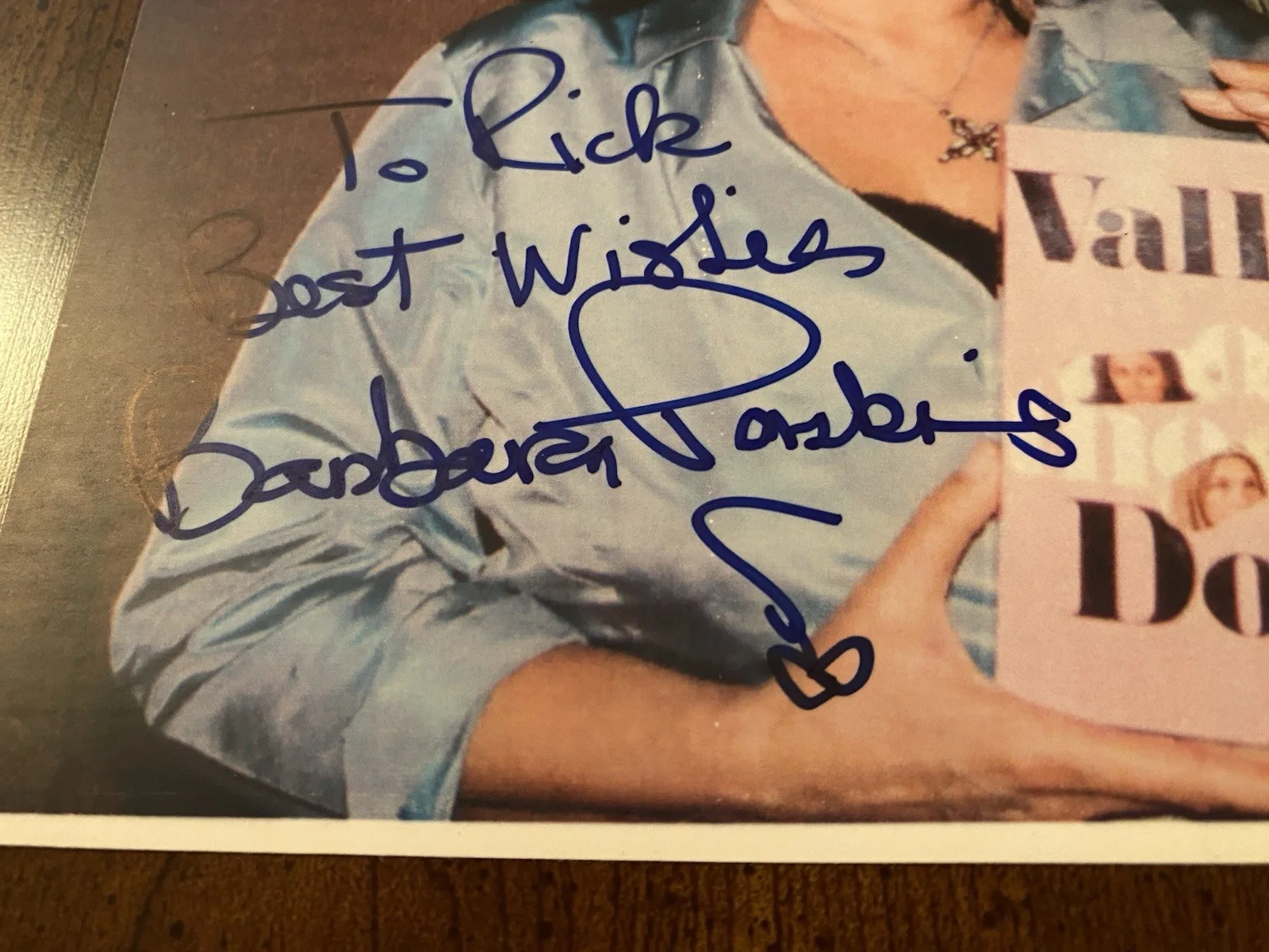 Barbara Parkins — Barbara Parkins Signed Autographed Photo Peyton Place Valley Of The Dolls IN PER, image 3