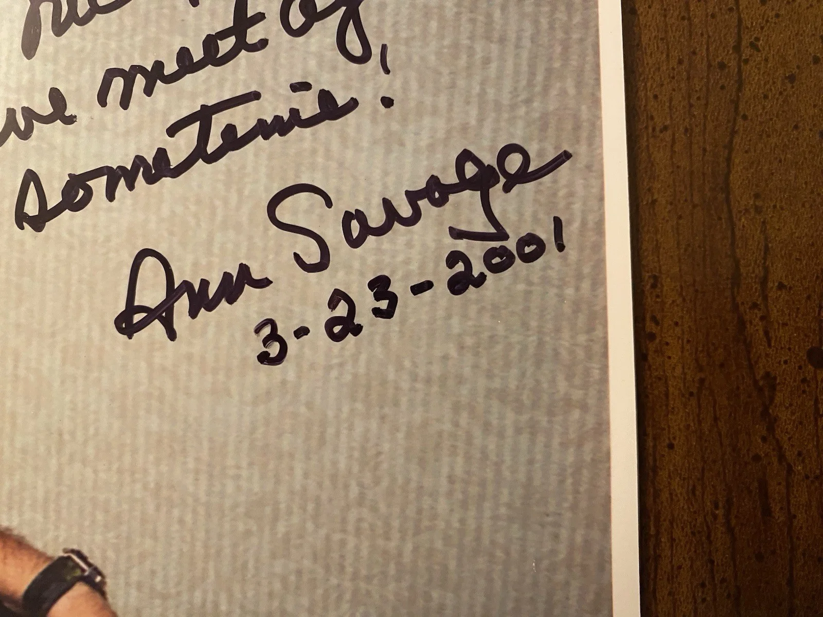 Ann Savage — Ann Savage Signed Autographed Photo Detour Apology For Murder IN PERSON, изображение 3