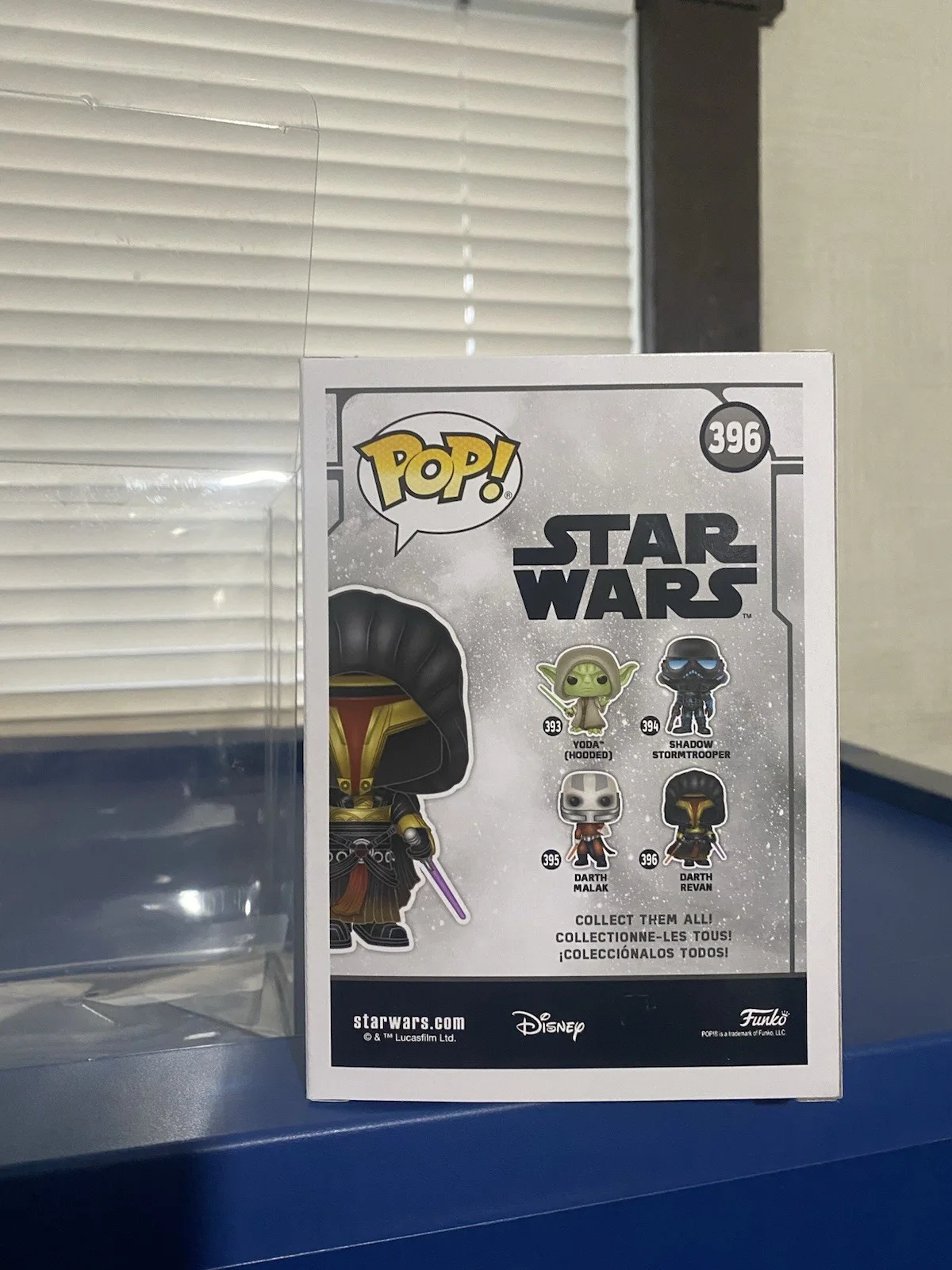 Rino Romano — Rino Romano Signed Funko Pop Star Wars Knights Old Republic Darth Revan JSA 396, image 2