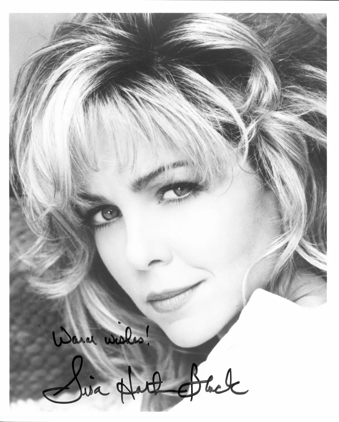 Lisa Hartman Black — Lisa Hartman Black Signed 8x10 Photo Autograph Knotts Landing Singer Actress