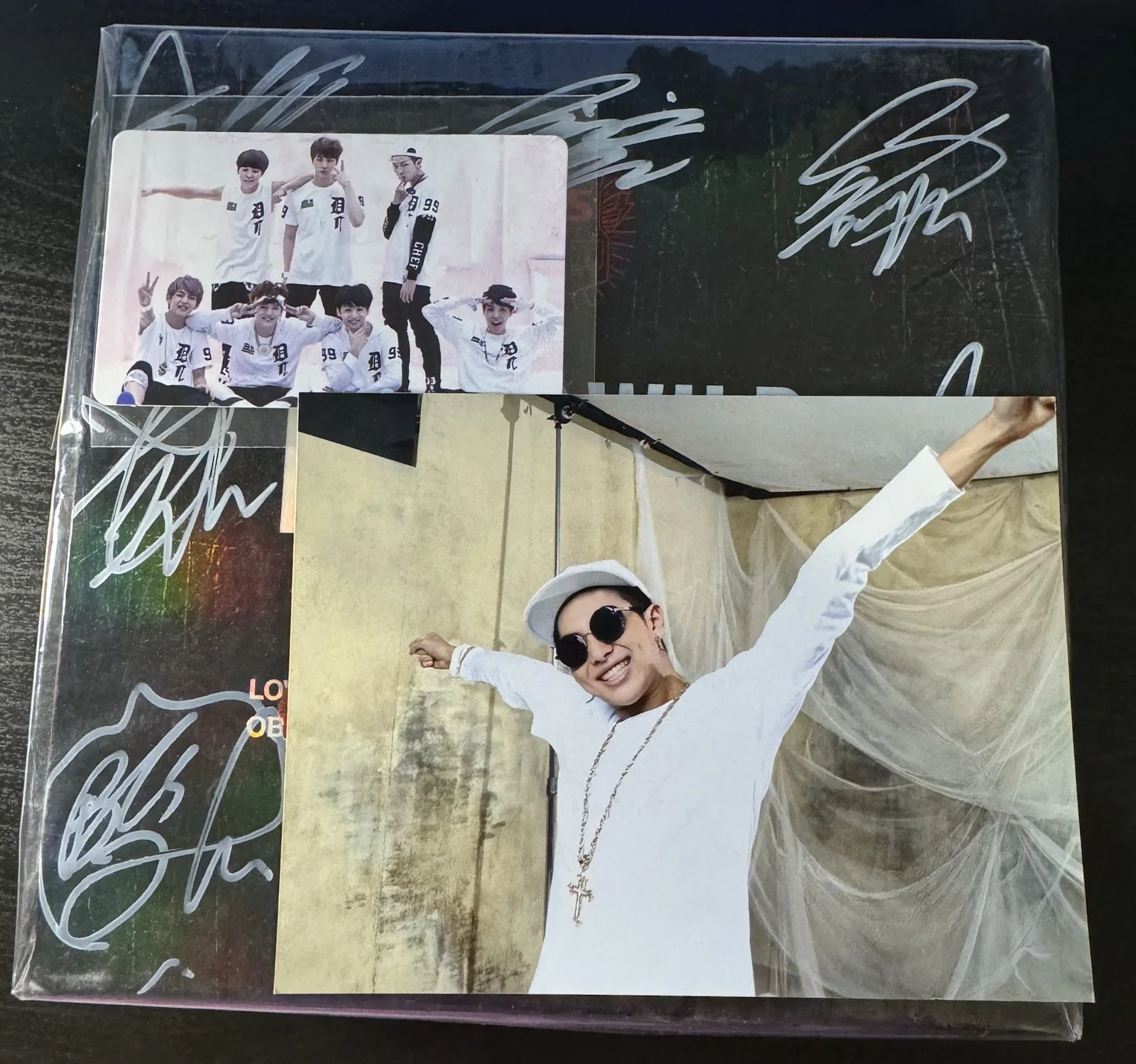 BTS Dark & Wild Album Autographed by Group Bangtan Boys CD Kpop Official, image 5