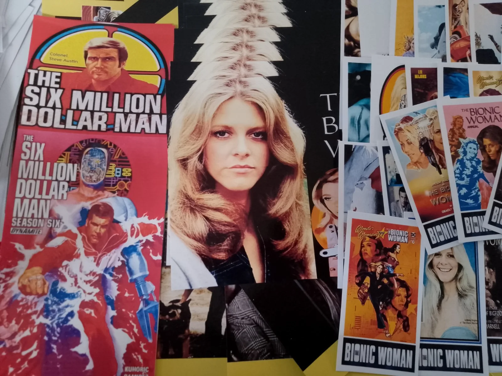 The Bionic Woman 1977 collection. 16 Lobby cards/ 34 Mini-cards/12 Lobbymarkers+, изображение 2