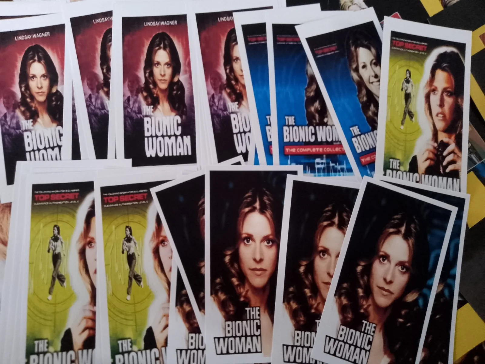 The Bionic Woman 1977 collection. 16 Lobby cards/ 34 Mini-cards/12 Lobbymarkers+, изображение 5