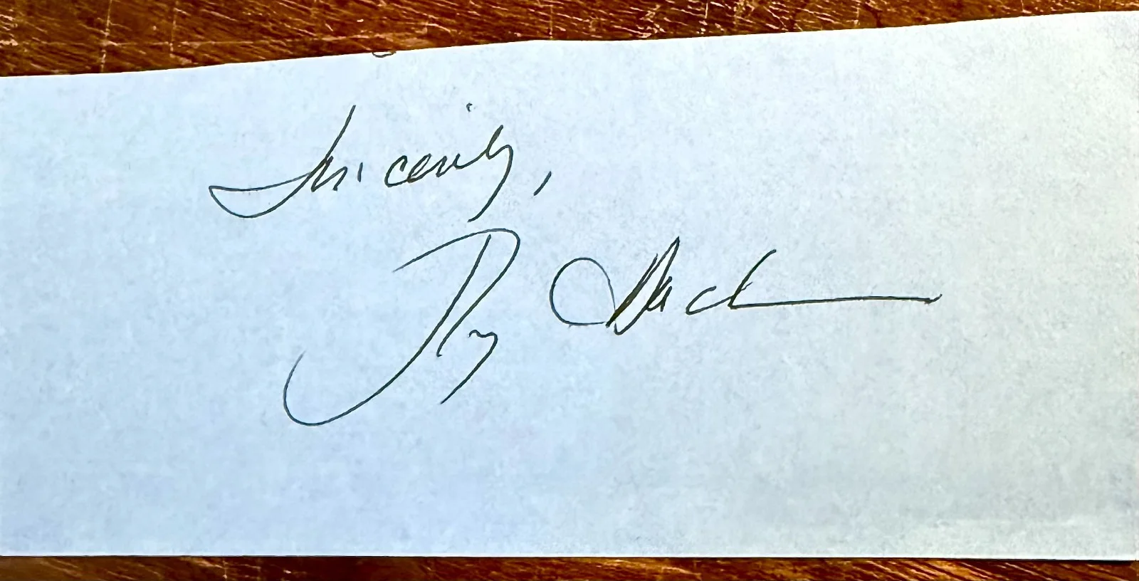 Shelley Hack — SHELLEY HACK Signed Autograph 2"x 4" ALBUM PAGE Charlie's Angels The Stepfather, изображение 2