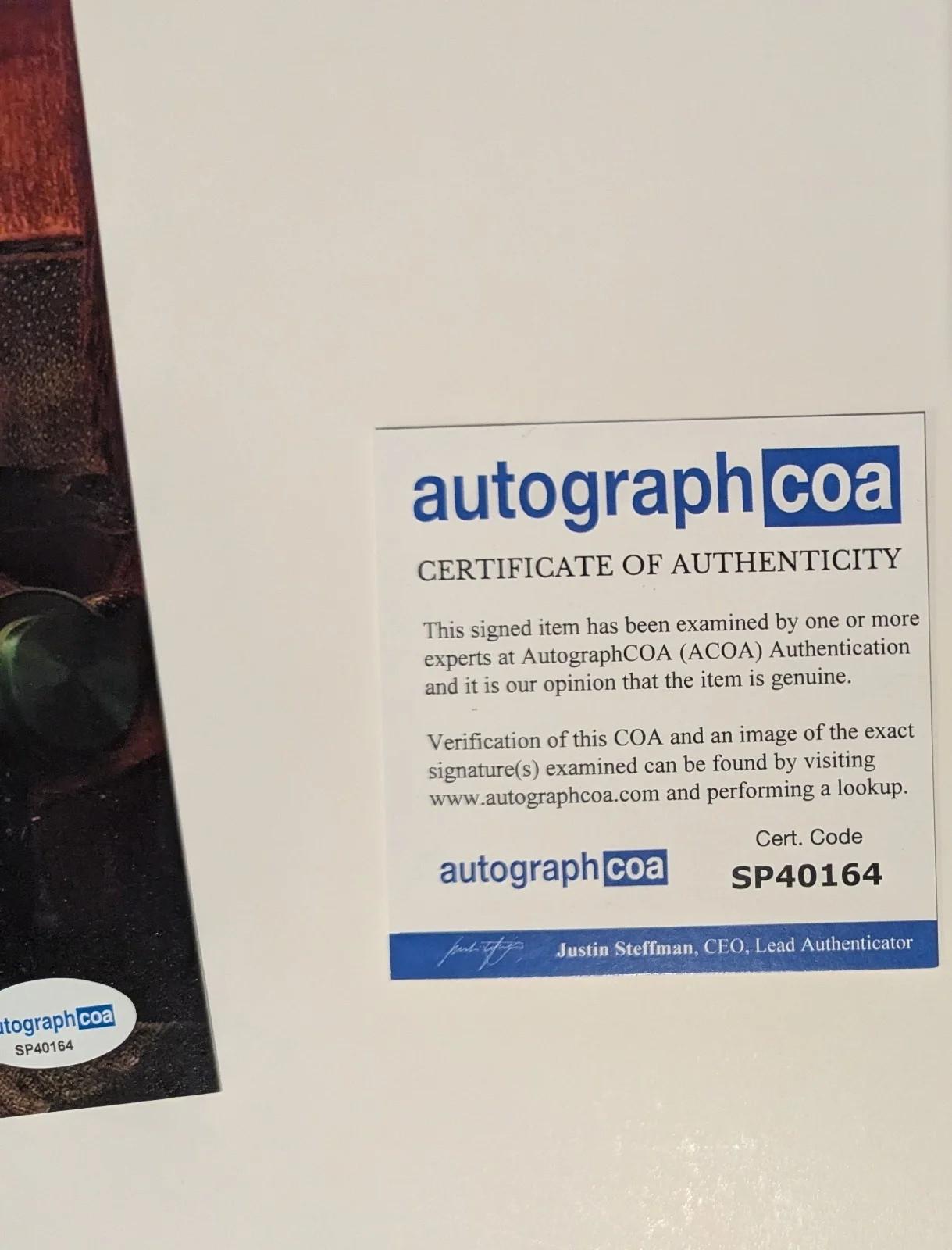 Jeff Goldblum — Jeff Goldblum Autographed Signed Wicked 8x10 Photo ACOA, изображение 2