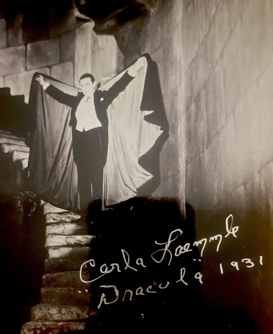 Carla Laemmie — Carla Laemmle “Dracula” Signed 8x10 Black And White Photo With COA, изображение 2