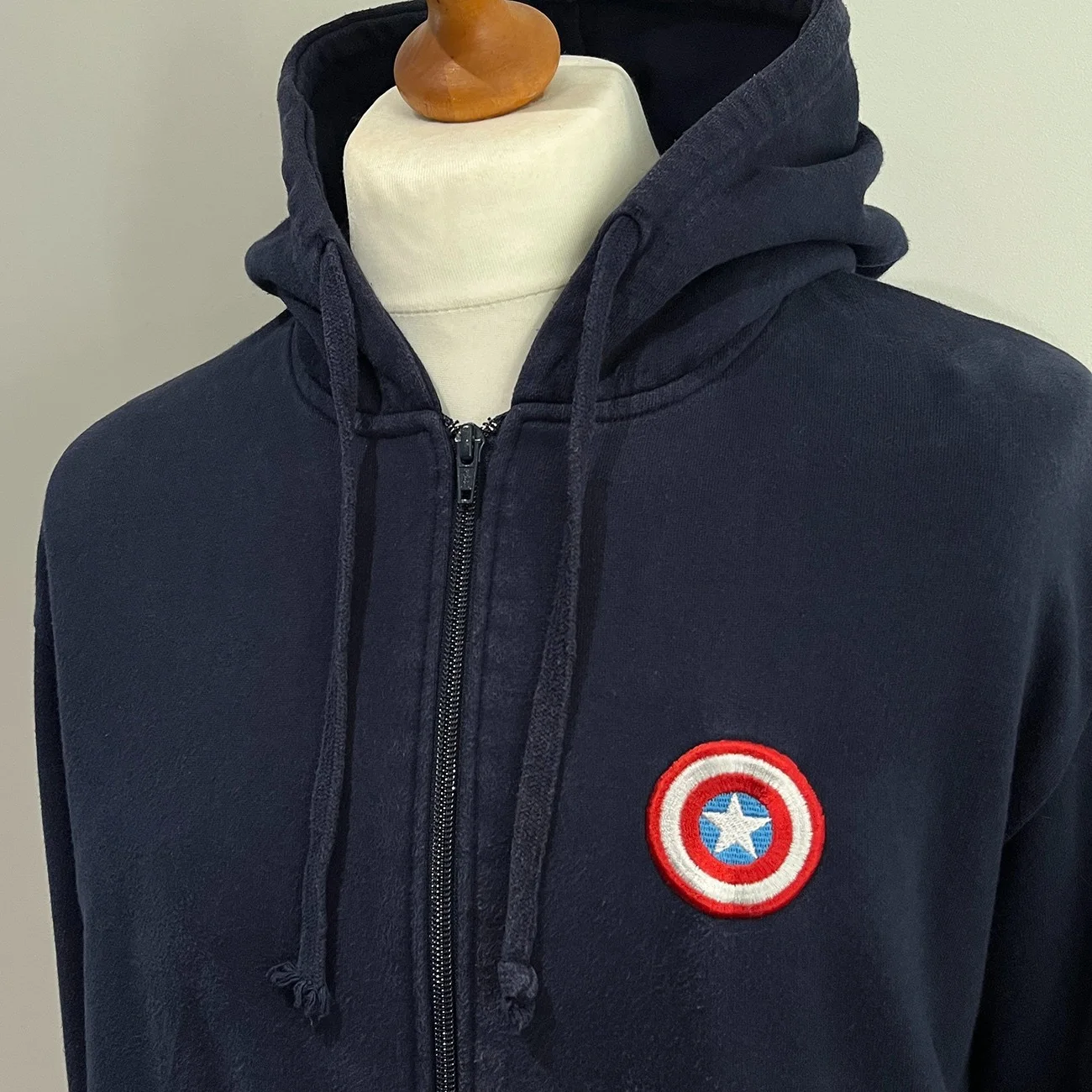 CAPTAIN AMERICA Cast & Crew Hoodie (XL) The First Avenger Marvel Movie Film Gift, изображение 5