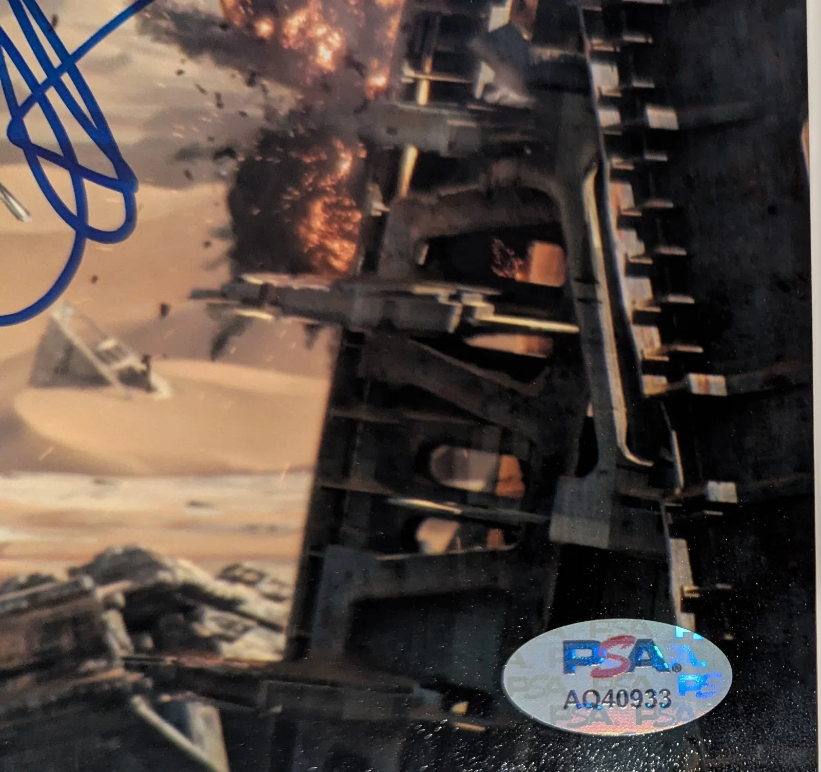 JJ Abrams Signed Star Wars Episode VII The Force Awakens 8x10 Photo PSA COA, image 2