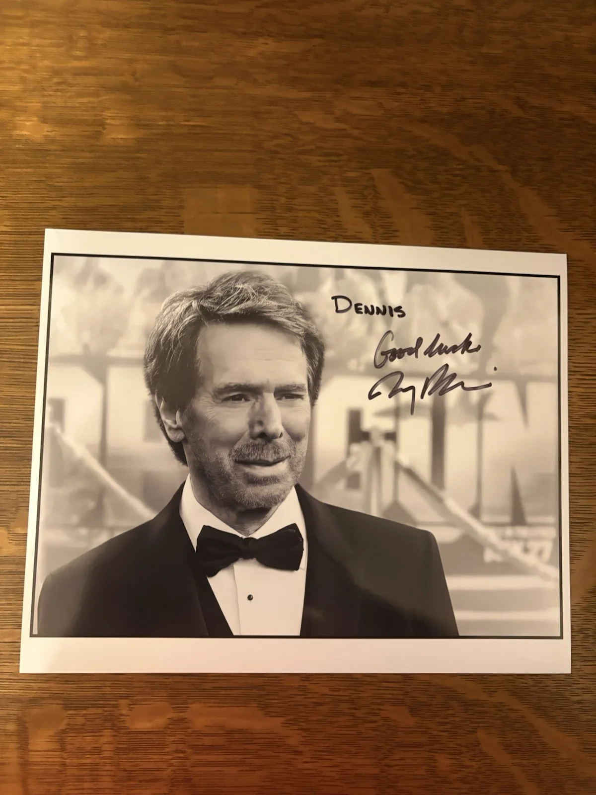 Jerry Bruckheimer — Jerry Bruckheimrr Rare! autographed signed Reservoir Dogs 8x10 photo
