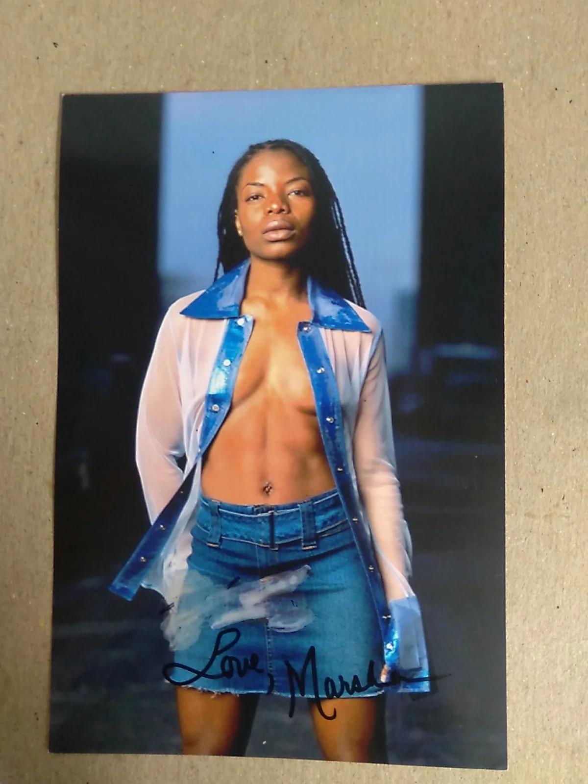 Marsha Stephanie Blake Actress Emmy Nomination Signed Autograph 6x4 Photo, image 2