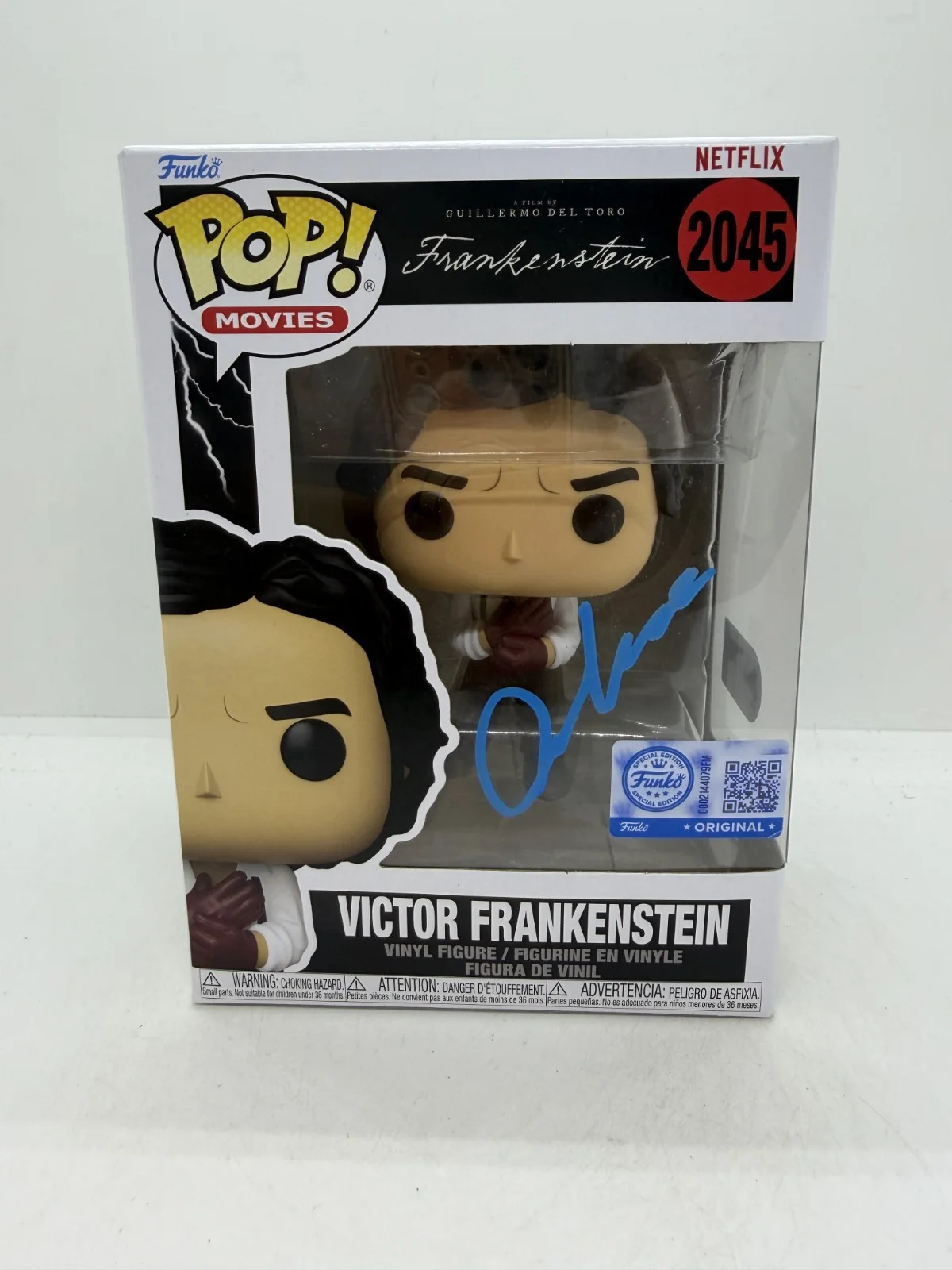 oscar isaac — Oscar Isaac Signed Victor Frankenstein FUNKO POP #2045 SWAU