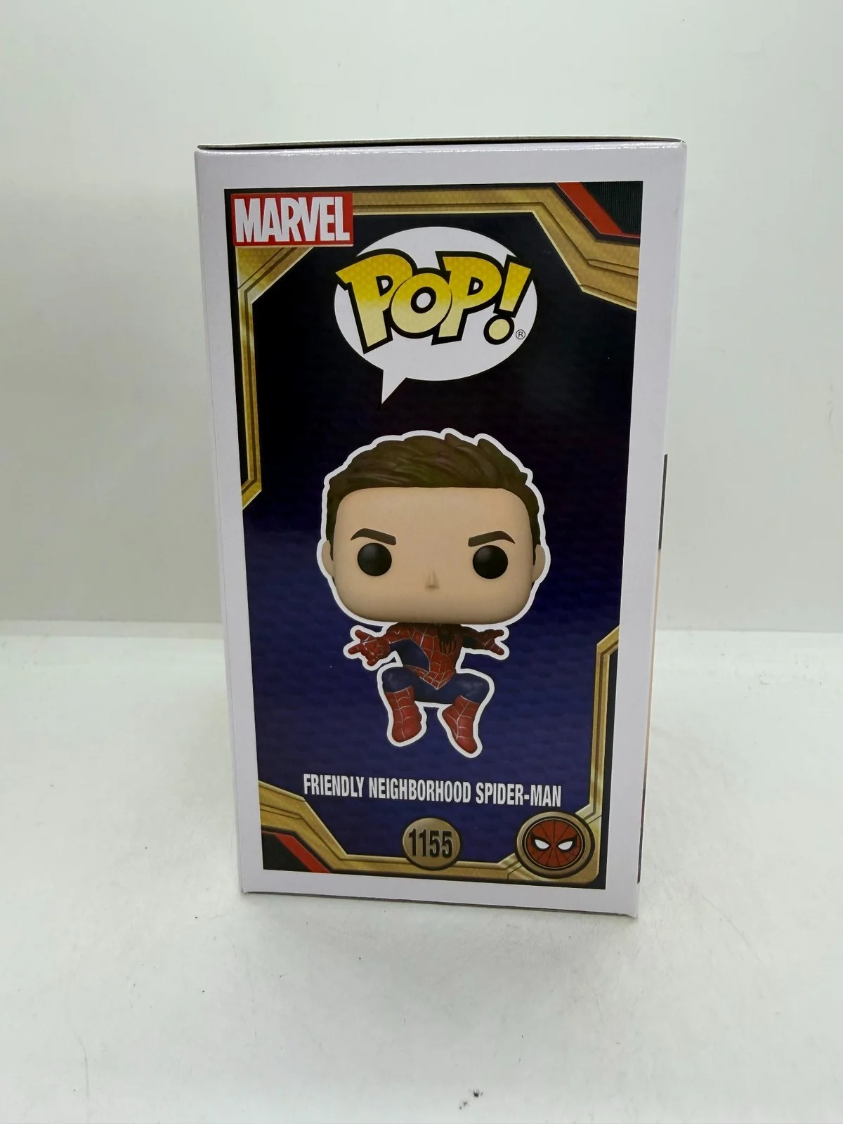 Tobey Maguire Signed Friendly Neighborhood Spider-Man Funko Unmasked #1155 PSA, изображение 4
