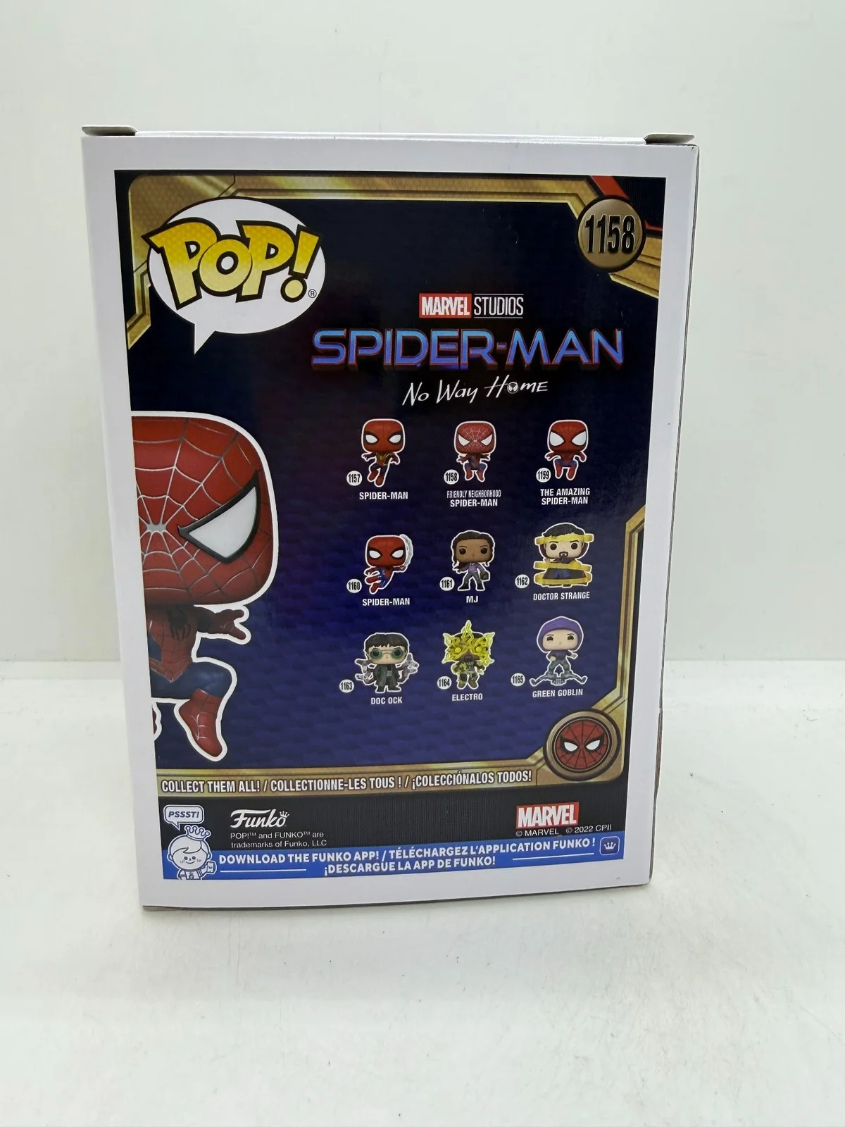 Tobey Maguire Signed Friendly Neighborhood Spider-Man Funko #1158 PSA, image 3