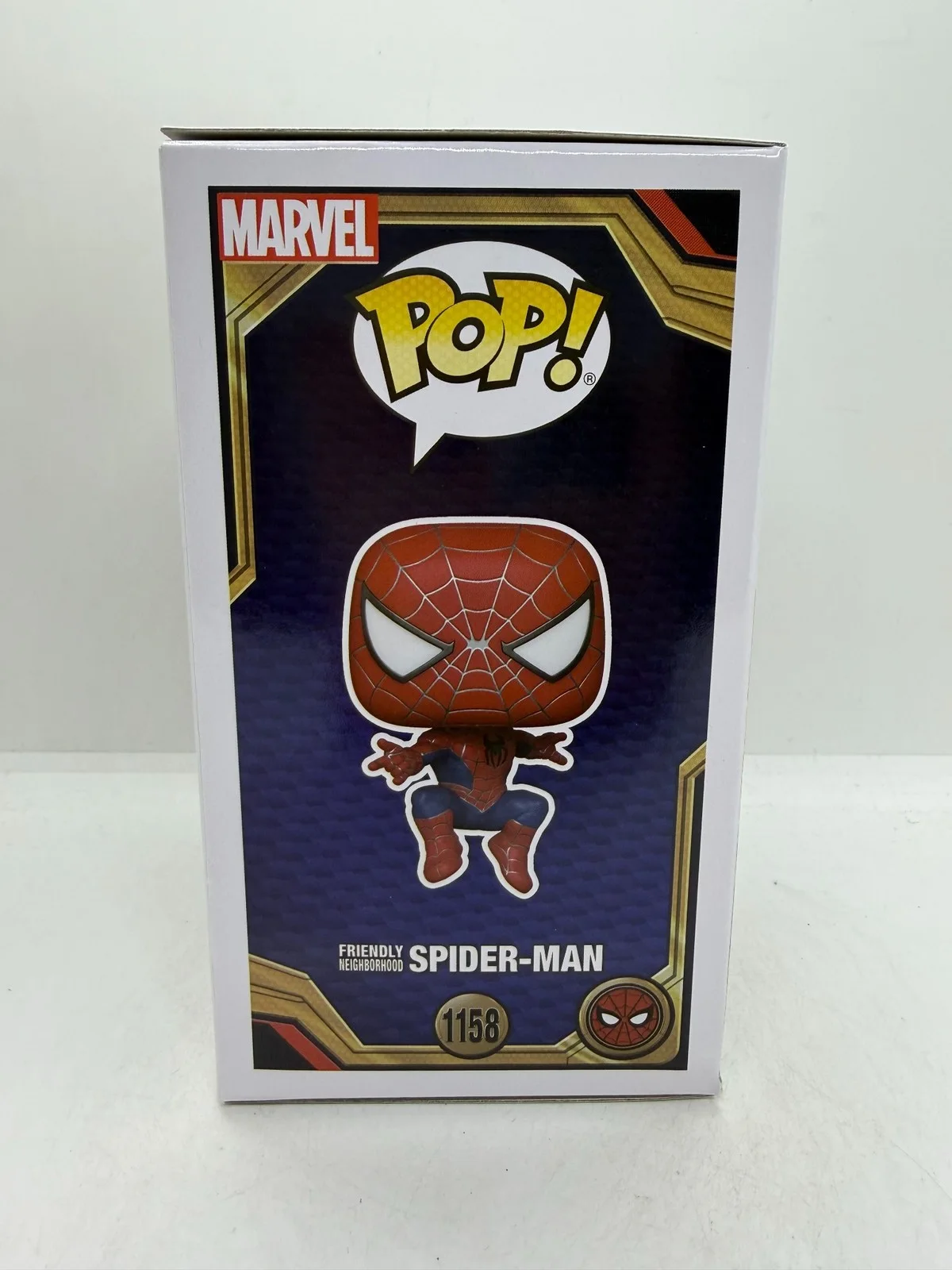 Tobey Maguire Signed Friendly Neighborhood Spider-Man Funko #1158 PSA #2, изображение 4
