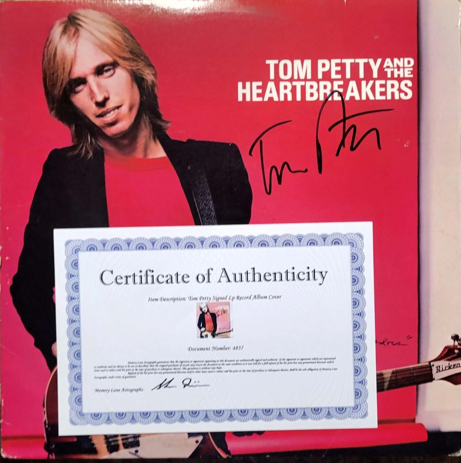 Tom Petty — Tom Petty Damn the Torpedoes Signed Autograph Album Vinyl COA TAKING OFFERS