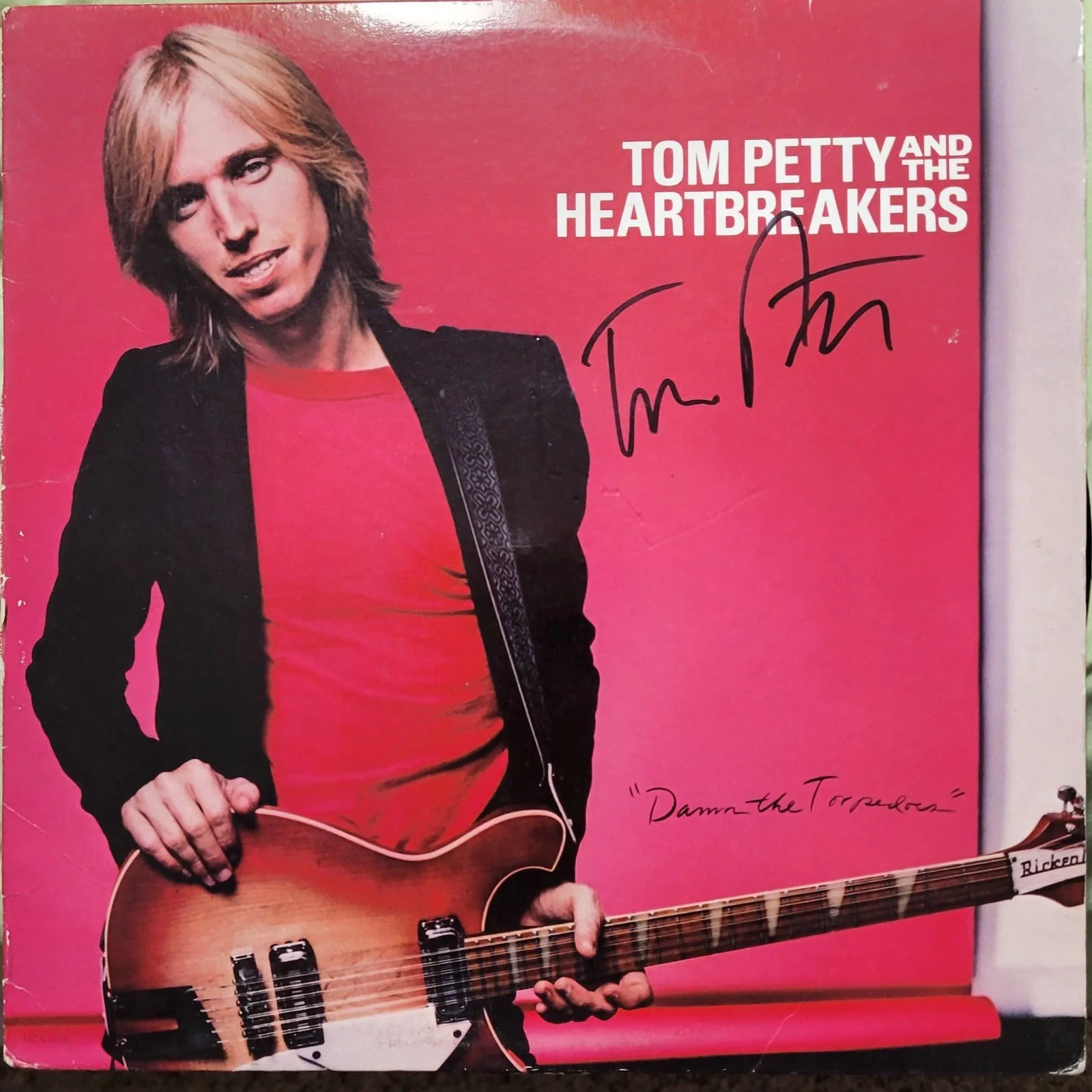 Tom Petty — Tom Petty Damn the Torpedoes Signed Autograph Album Vinyl COA TAKING OFFERS, изображение 2