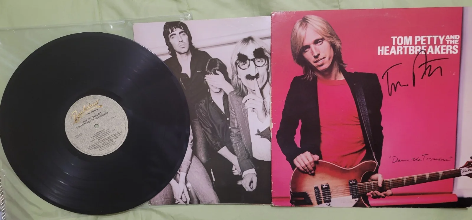 Tom Petty — Tom Petty Damn the Torpedoes Signed Autograph Album Vinyl COA TAKING OFFERS, изображение 5