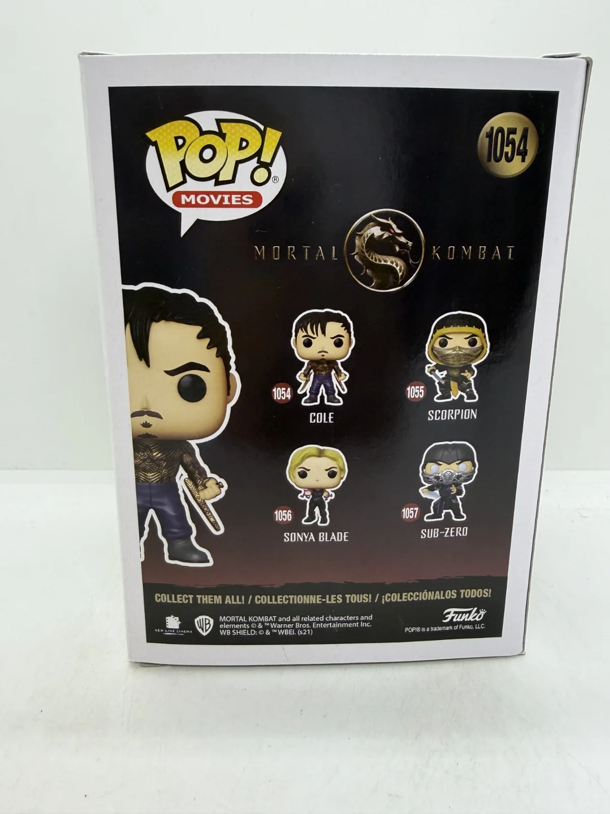 lewis tan — Lewis Singwah Tan SIGNED Mortal Combat Cole Young FUNKO POP #1054 SWAU÷, изображение 3