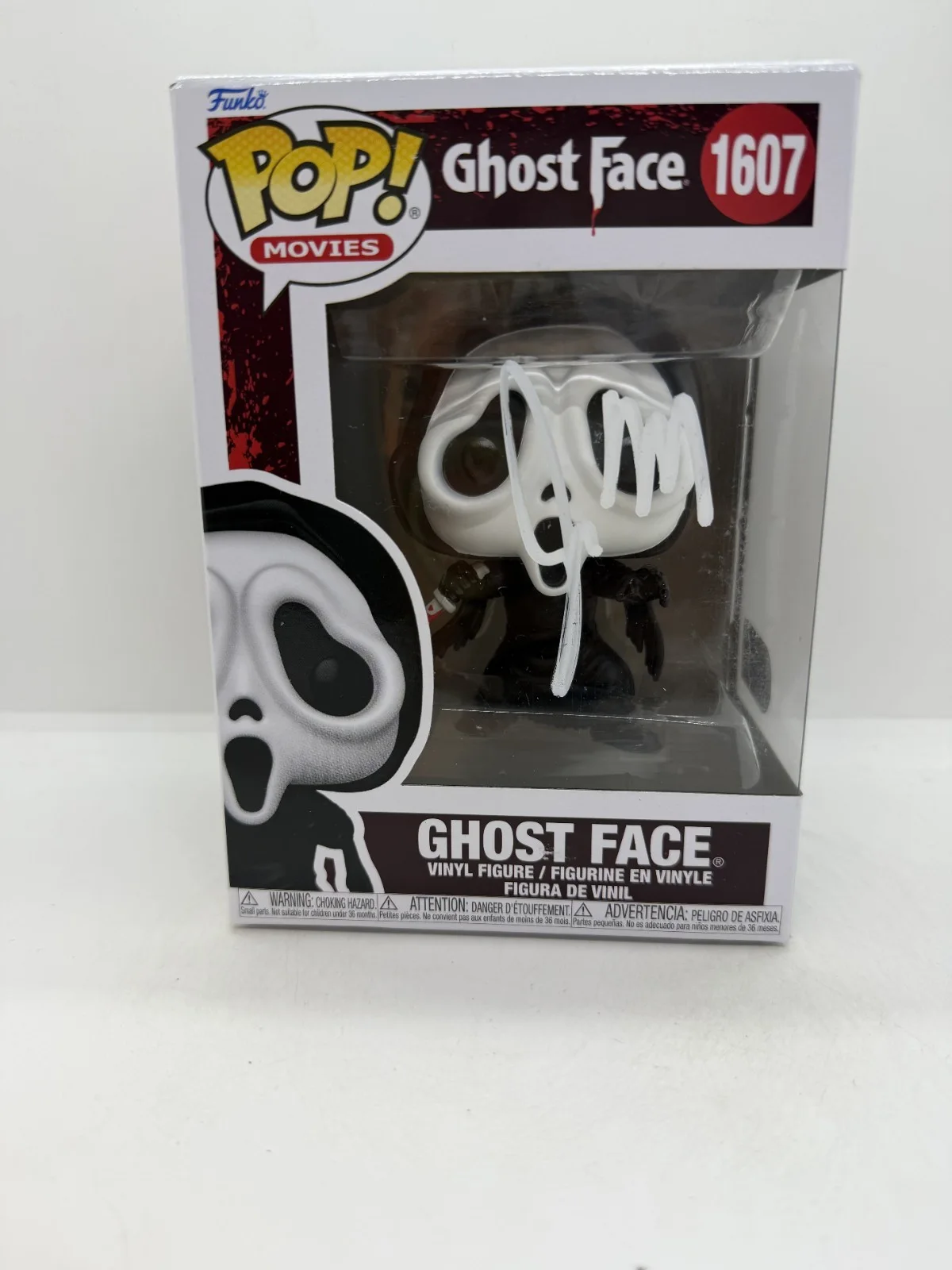 joel mchale — Joel Mchale SIGNED Ghost Face FUNKO POP #1607 SWAU