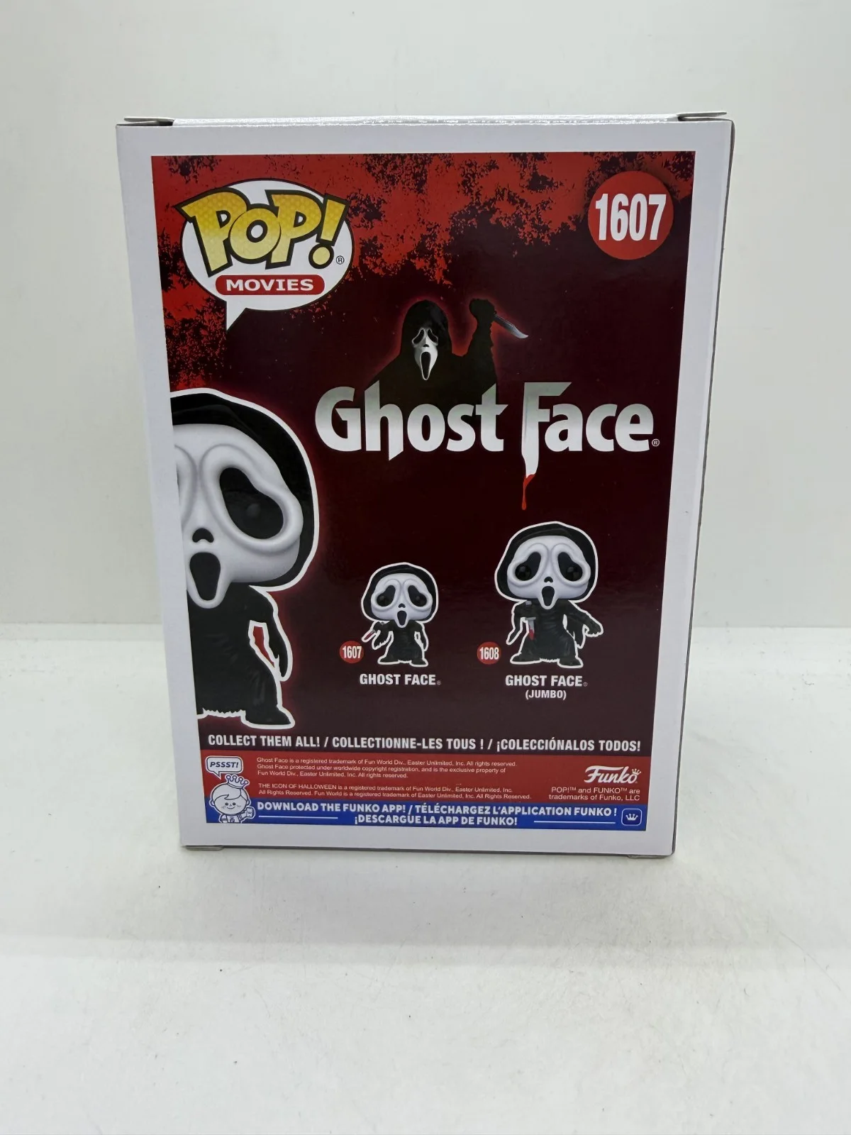 joel mchale — Joel Mchale SIGNED Ghost Face FUNKO POP #1607 SWAU, image 3