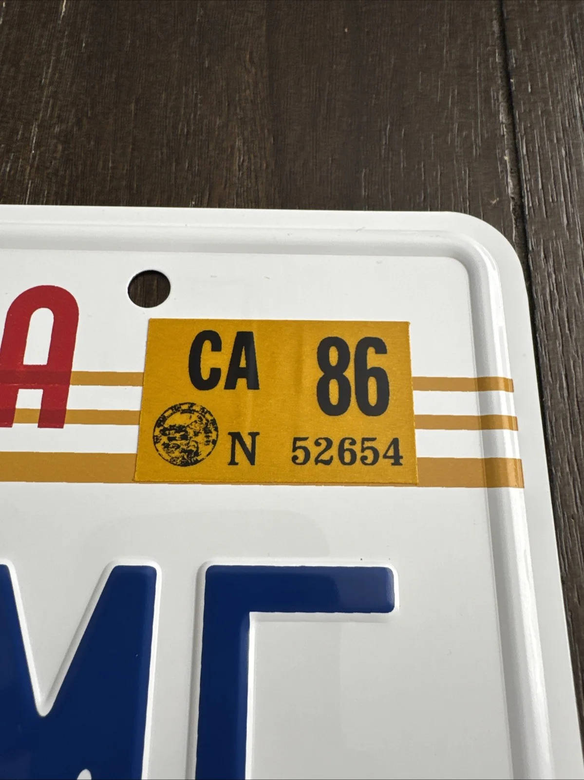 Christopher Lloyd Autographed Back To The Future License Plate Outatime JSA COA, image 4