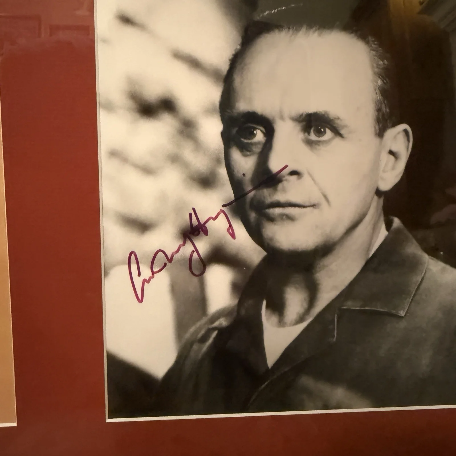 Anthony Hopkins, Jodie Foster, David Voigt — Anthony Hopkins & Jodie Foster Signed Silence of the Lambs Framed Collage w COA, изображение 4