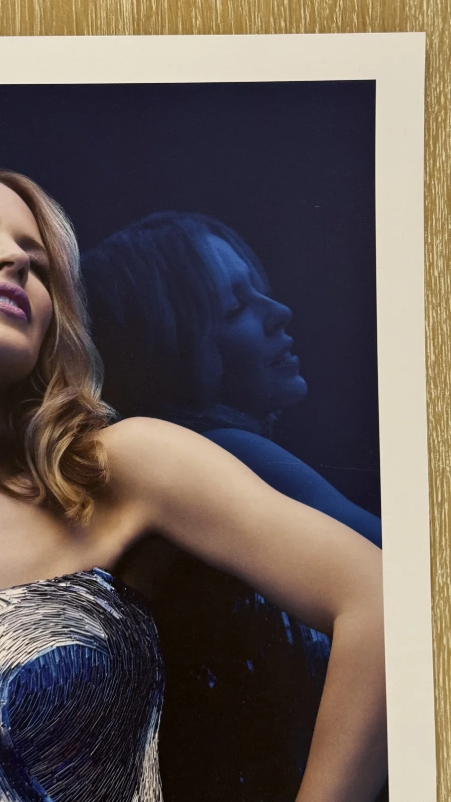 SIGNED & NUMBERED Kylie Minogue Christmas Aphrodite Lithograph Poster #231/250, изображение 4