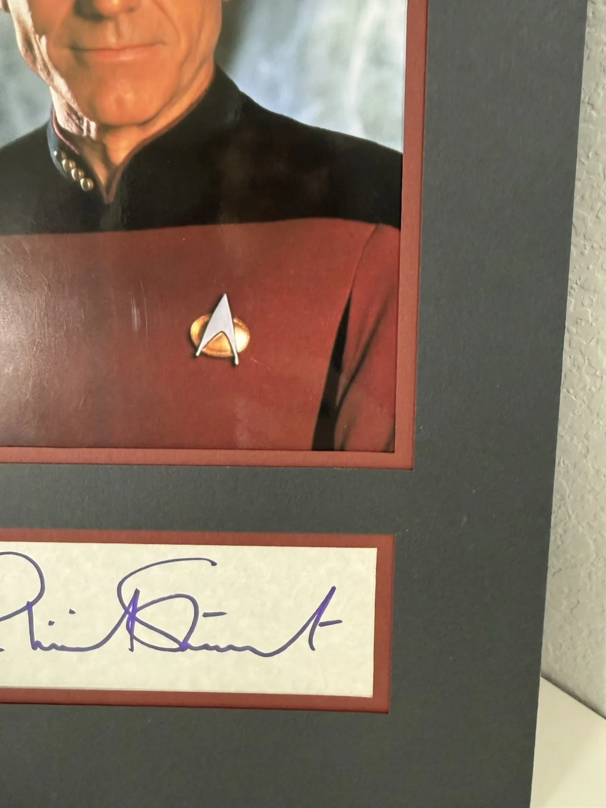 Patrick Stewart — Patrick Stewart Authentic Signed 8x10 Photo W/ Starfest COA Star Trek Picard, image 4