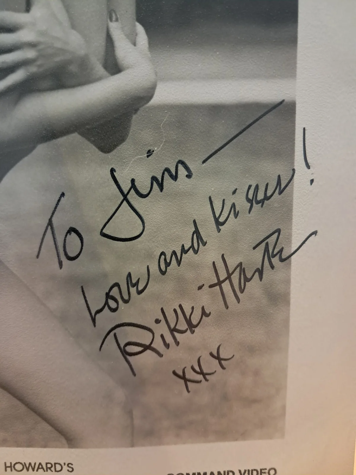 Rikki Harte Autographed 8x10 Promo - Cecil Howard’s Firestorm - Bold Signature, изображение 2