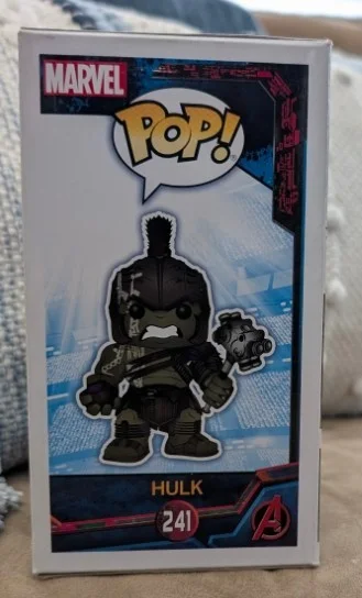 MARK RUFFALO signed FUNKO POP Planet HULK Thor Ragnarok JSA Coa MARVEL, image 4
