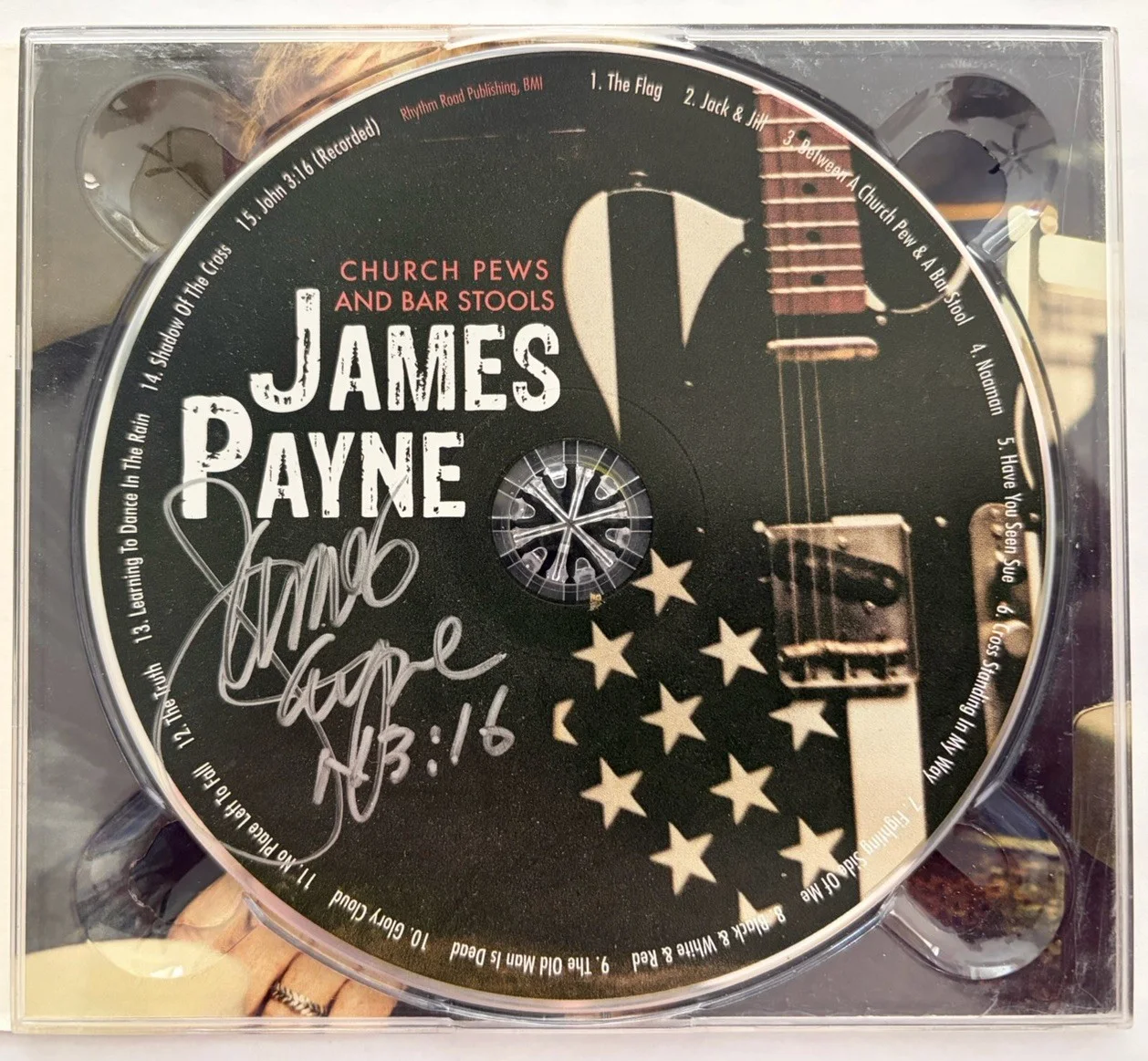 James Payne Church Pews And Bar Stools Signed Autographed CD Country Worship VG, изображение 4
