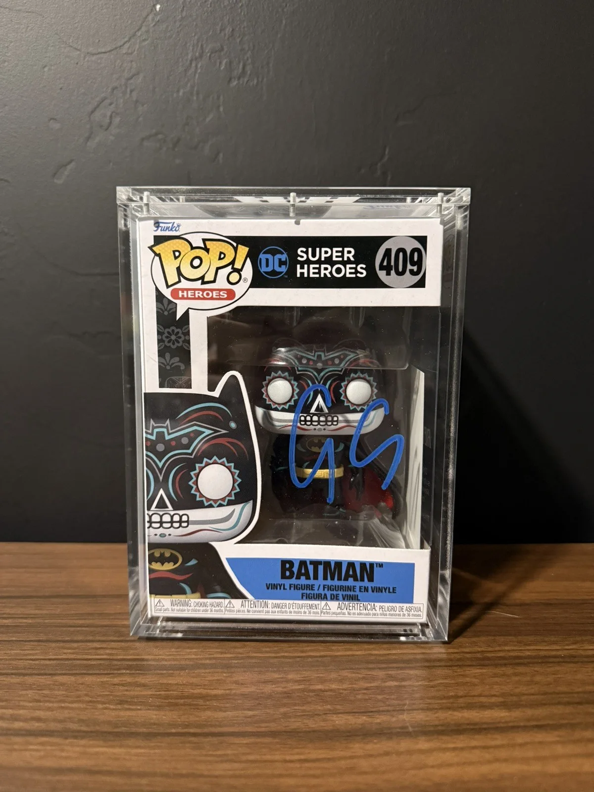 George Clooney — George Clooney Signed DC Super Heroes “Batman” Funko Pop #409 - Revolution