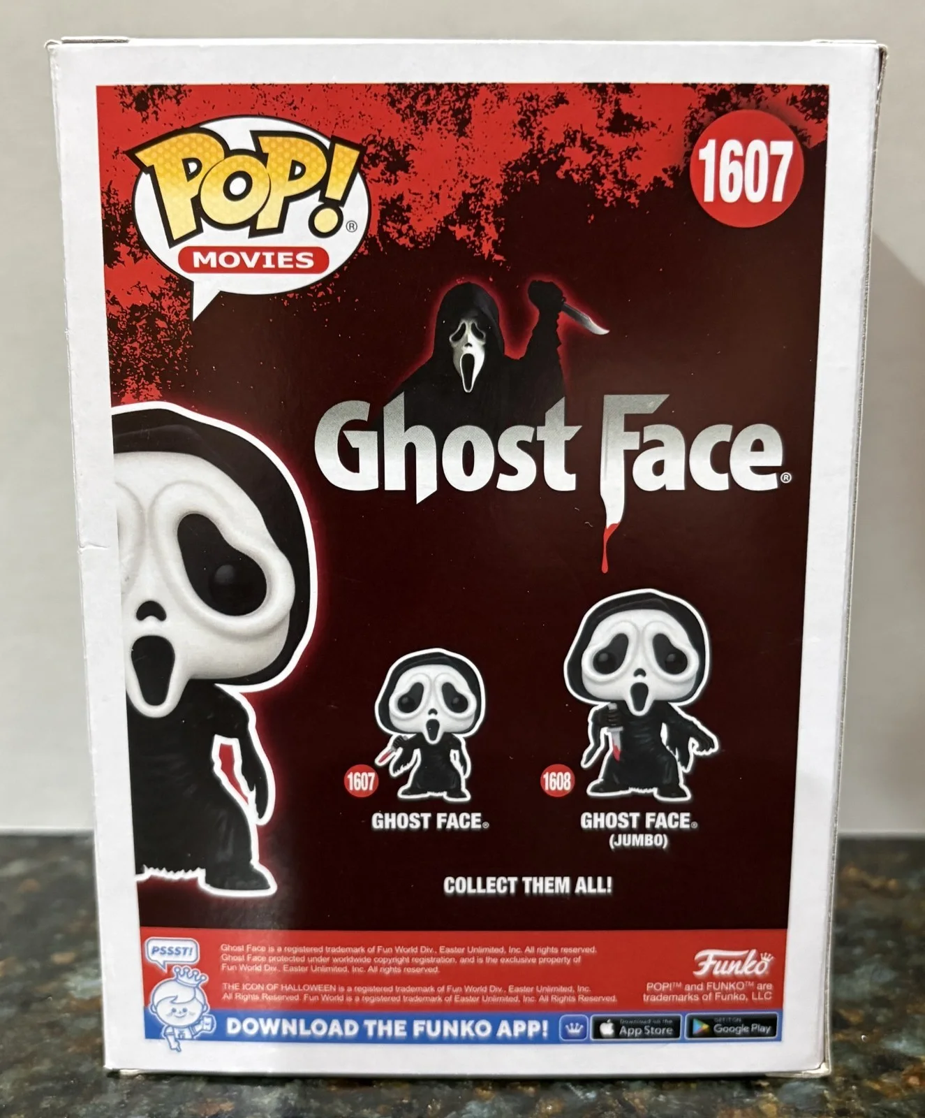 Matthew Lillard — Matthew Lillard & Skeet Ulrich Dual Signed Ghost Face Funko #1607 OCC COA, image 3