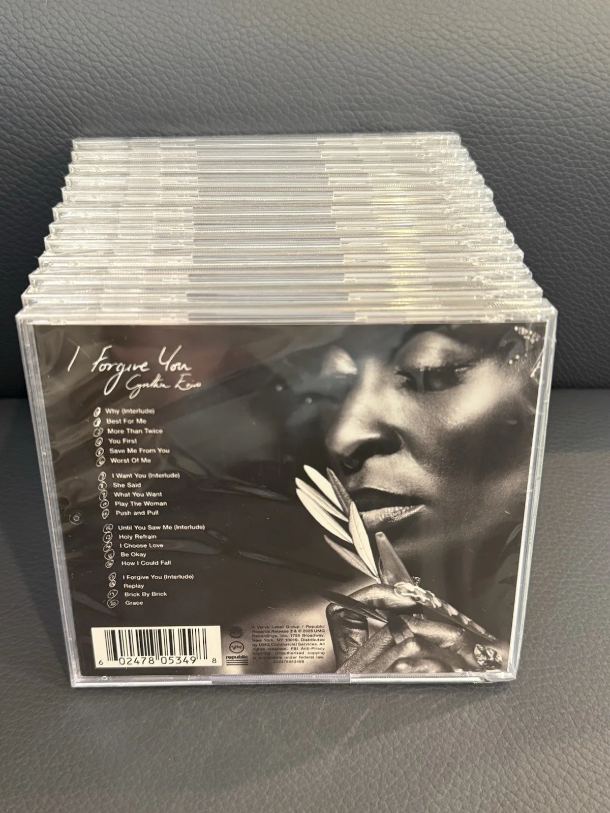 Cynthia Erivo - I Forgive You Signed CD Autographed Insert. Lot of 12, изображение 4