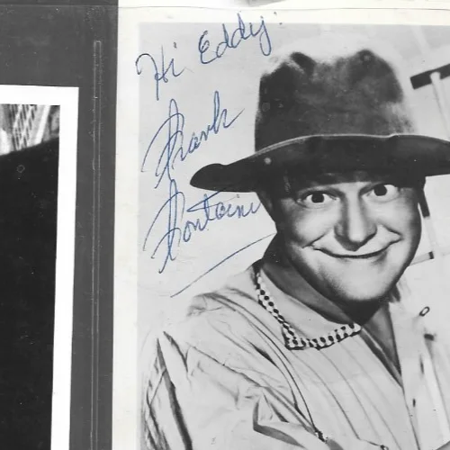 original Hand signed 4 x 6 photo by Frank Fontaine, изображение 2