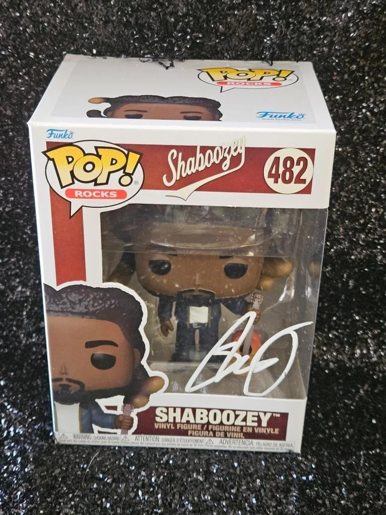 SHABOOZEY — SHABOOZEY HAND SIGNED AUTOGRAPHED FUNKO POP! 482 COUNTRY HIP HOP STAR FIGURE COA, изображение 2