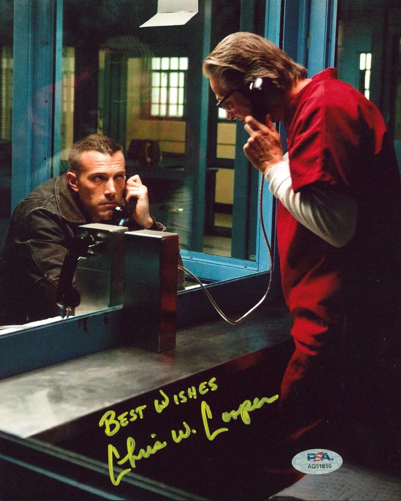 Chris Cooper — Chris Cooper The Town "Best Wishes" Authentic Signed 8x10 Photo PSA/DNA 1