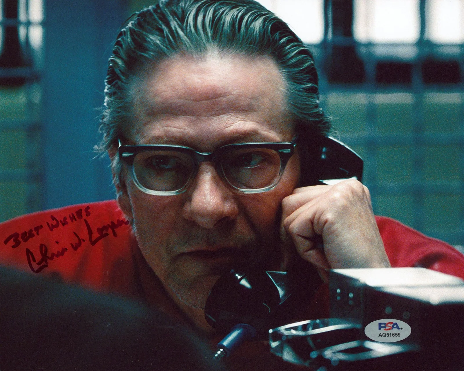 Chris Cooper — Chris Cooper The Town "Best Wishes" Authentic Signed 8x10 Photo PSA/DNA 4