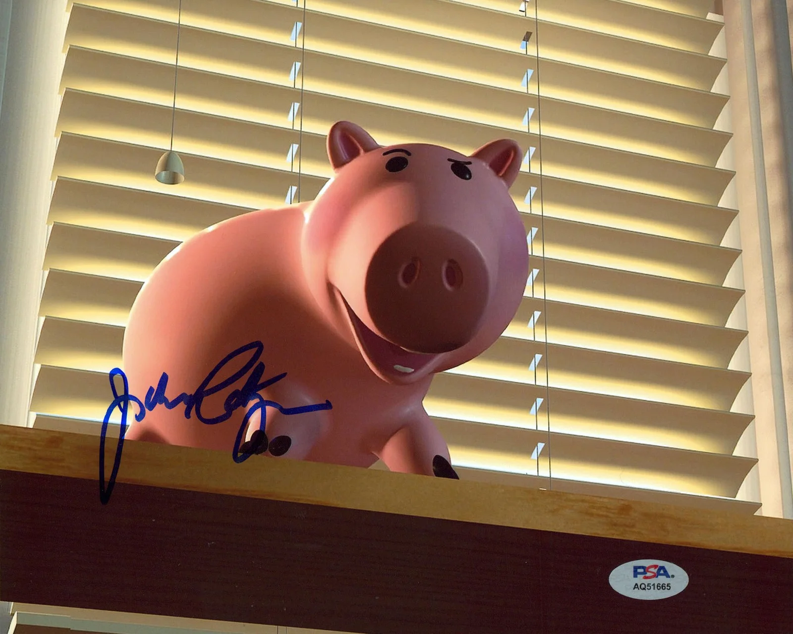 John Ratzenberger — John Ratzenberger Toy Story Authentic Signed 8x10 Horizontal Photo PSA/DNA 3
