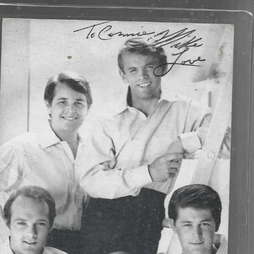 original Hand signed 4 x 6 photo by mike love of the Beach Boys, изображение 2