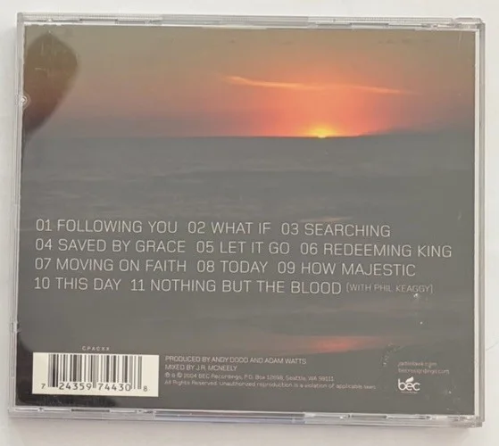 Jadon Lavik Moving On Faith Signed Autographed CD 2004 BEC Records Very Good, изображение 3