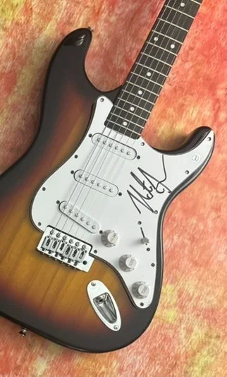 GFA World On Fire Country Star * NATE SMITH * Signed Electric Guitar COA, изображение 4