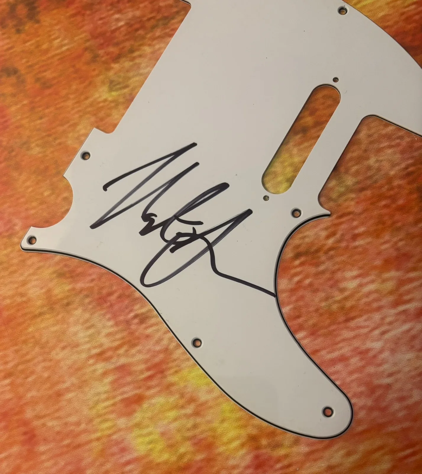 GFA World On Fire Country Star * NATE SMITH * Signed Electric Pickguard COA, изображение 2