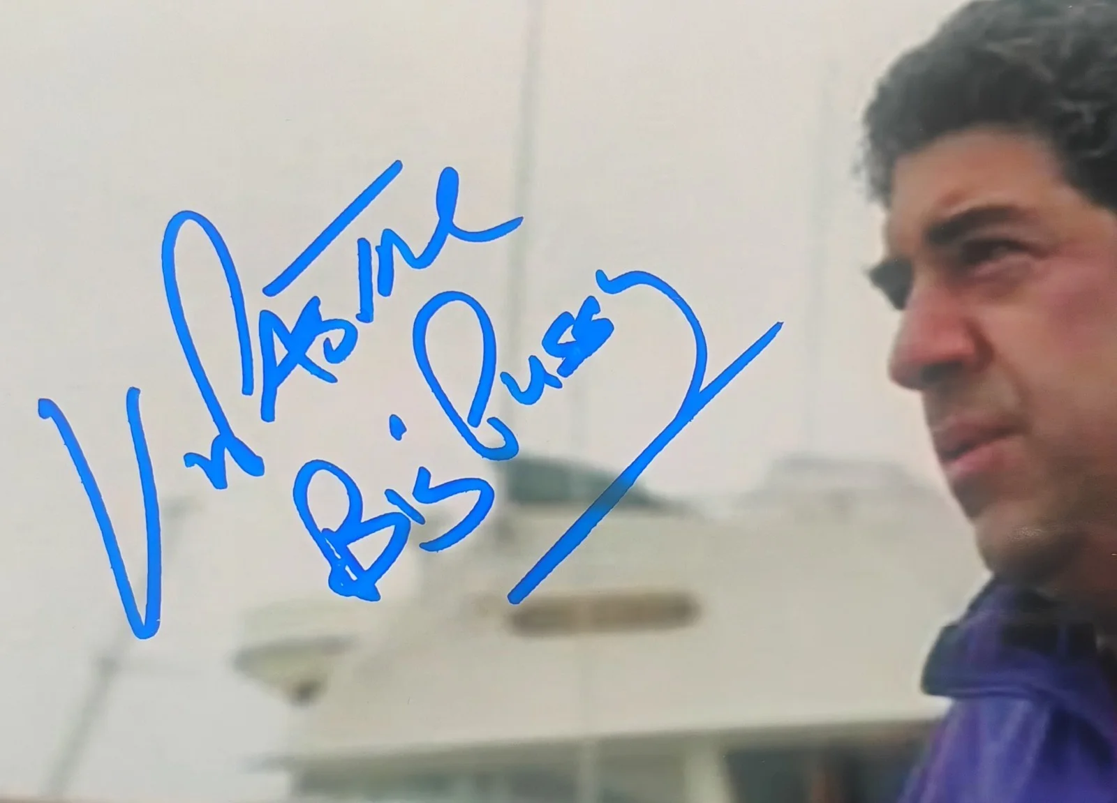 Vincent Pastore Hand Signed 8x10 Photo COA The Sopranos NO US TARIFFS, изображение 3