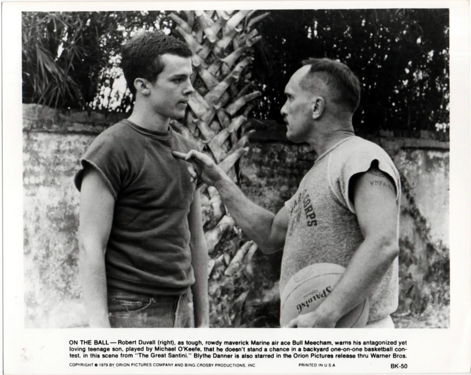 GREAT SANTINI 1979 Robert Duvall, Blythe Danner, Michael O’Keefe 9 10x8 STILLS, изображение 5