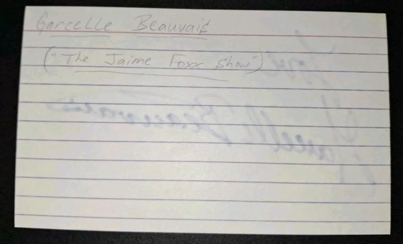 Garcelle Beauvais — GARCELLE BEAUVAIS - SPIDER-MAN: HOMECOMING - COMING TO AMERICA - SIGNED INDEX, image 5