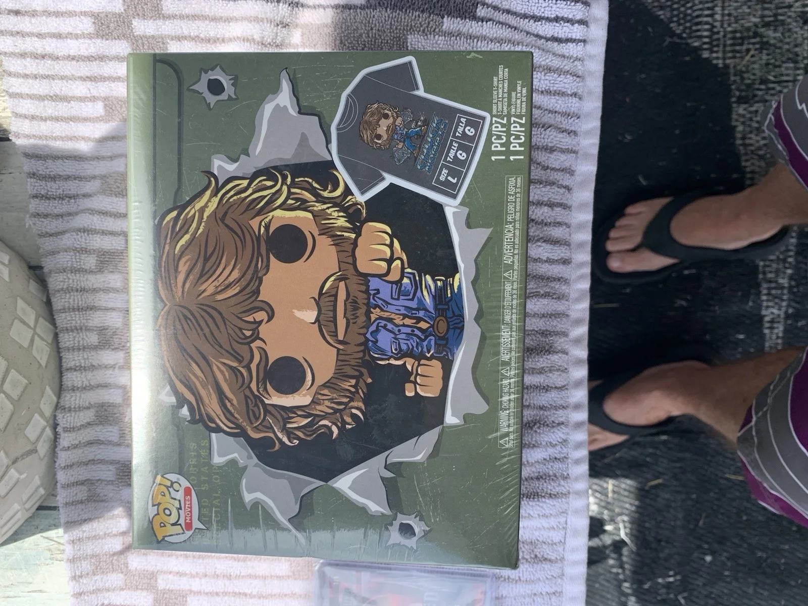 CHUCK NORRIS COMBO 1-2025 LEAF POP CENTURY AUTO 1/1,FUNKO AMMO BOX LOOK DES/PICS, изображение 5